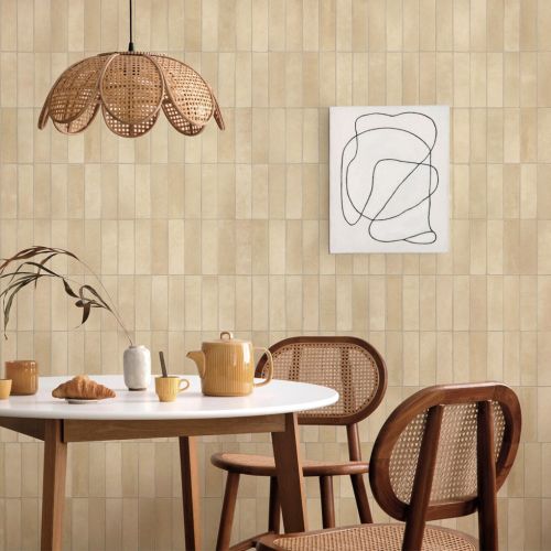 Carrelage mur effet zellige...