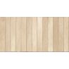 Carrelage mur effet zellige Asilah long sable 32x62,5 cm