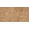 Carrelage mur effet zellige Asilah block terracotta 32x62,5 cm