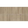 Carrelage mur effet zellige Asilah limit marron 32x62,5 cm