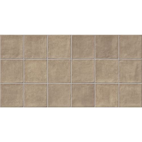 Carrelage mur effet zellige Asilah block marron 32x62,5 cm