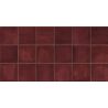 Carrelage mur effet zelligeAbanilla bordeaux 32x62,5 cm