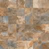 Dalle extérieur effet pierre Krabi 2.0 terre R11 60x60 cm