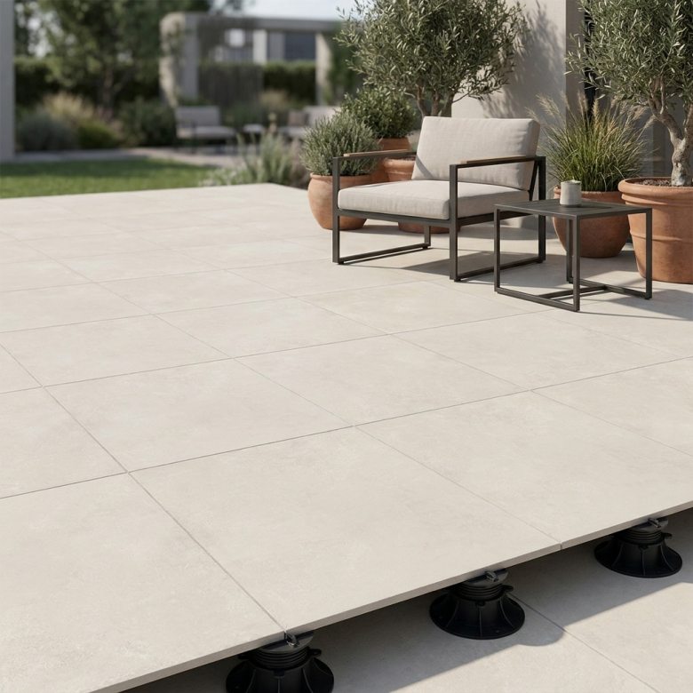 Dalle extérieur Arès 2.0 beige R11 60x60 cm