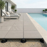 Dalle extérieur Tikal 2.0 Perle R11 60x60 cm