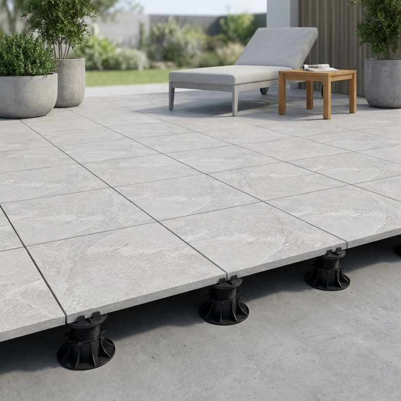 Dalle extérieur Onyx 2.0 pearl R11 60x60 cm