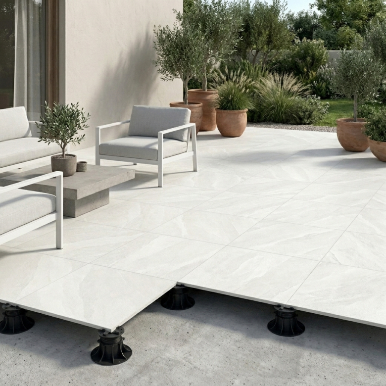 Dalle extérieur Rock 2.0 leucos R11 60x60 cm