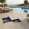 Dalle extérieur Opale 2.0 beige R11 60x120 cm