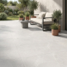 Dalle extérieur Perle 2.0 white R11 60x60 cm