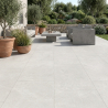 Dalle extérieur Perle 2.0 white R11 60x120 cm