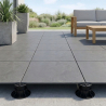 Dalle extérieur Roma 2.0 grigio R11 80x80cm