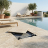 Dalle extérieur Tuf 2.0 crème R11 60x60 cm