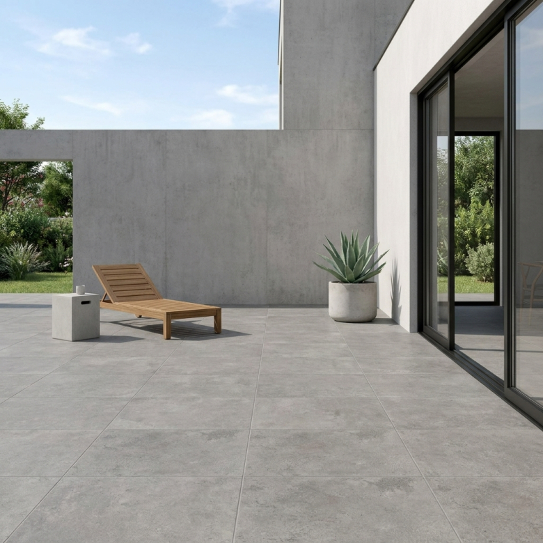 Dalle extérieur Sellwood 2.0 taupe R11 60x60 cm