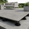 Dalle extérieur Sellwood 2.0 taupe R11 60x60 cm