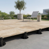 Dalle extérieur Chateau 2.0 crème R11 60x60 cm