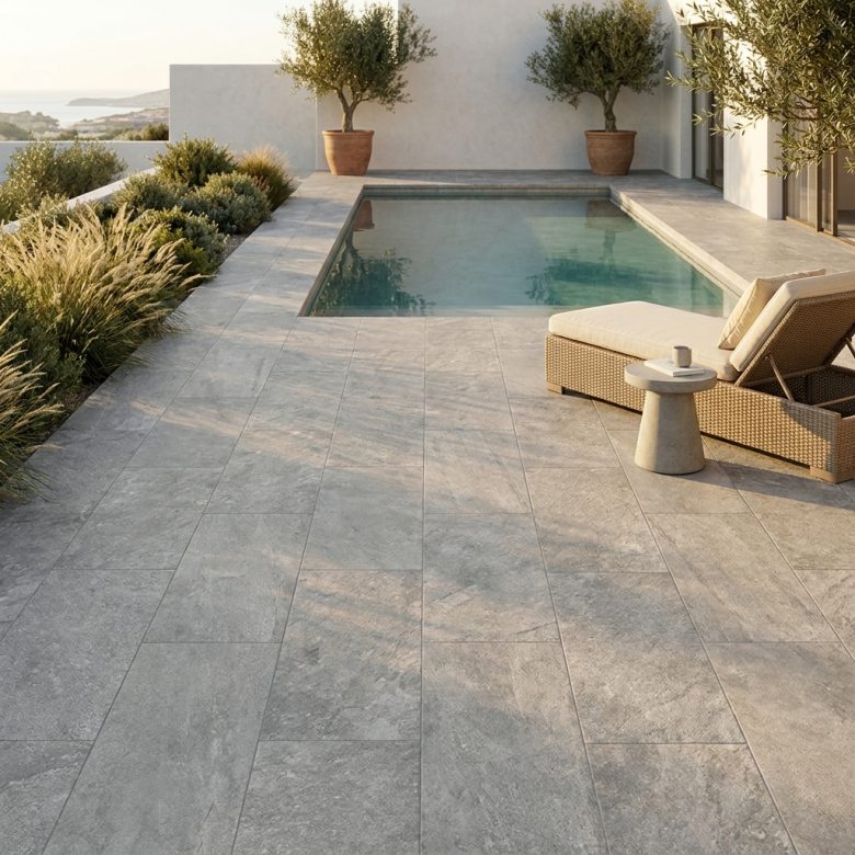 Dalle extérieur Valca 2.0 gris R11 60x90 cm