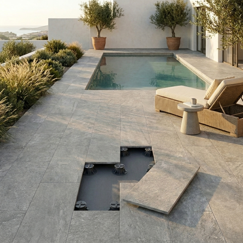 Dalle extérieur Valca 2.0 gris R11 60x90 cm