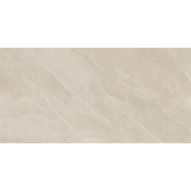 Carrelage sol effet pierre Volcania Sable60x120 cm