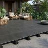 Dalle extérieur Cemento 2.0 Anthracite R1190x90 cm