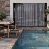Carrelage sol extérieur effet Pierre de Bali Météor Mix R11 30x60 cm