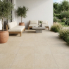 Lot de 11 m2 Dalle extérieur Valley 2.0 Beige R11 60x60 cm - Réflex Boutique