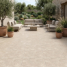 Lot de 70 m2 Carrelage sol effet pierre MYTHOLOGY SIMBIOS TAUPE 60*60 cm