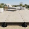 Dalle extérieur Travertinova 2.0 rustic R11 60x90 cm