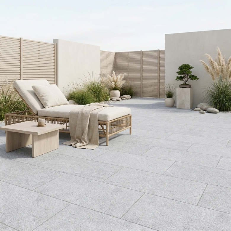 Dalle extérieur Zagori 2.0 pearl R11 60x120 cm