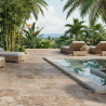 Dalle extérieur Chateau 2.0 Beige R11 60x60 cm
