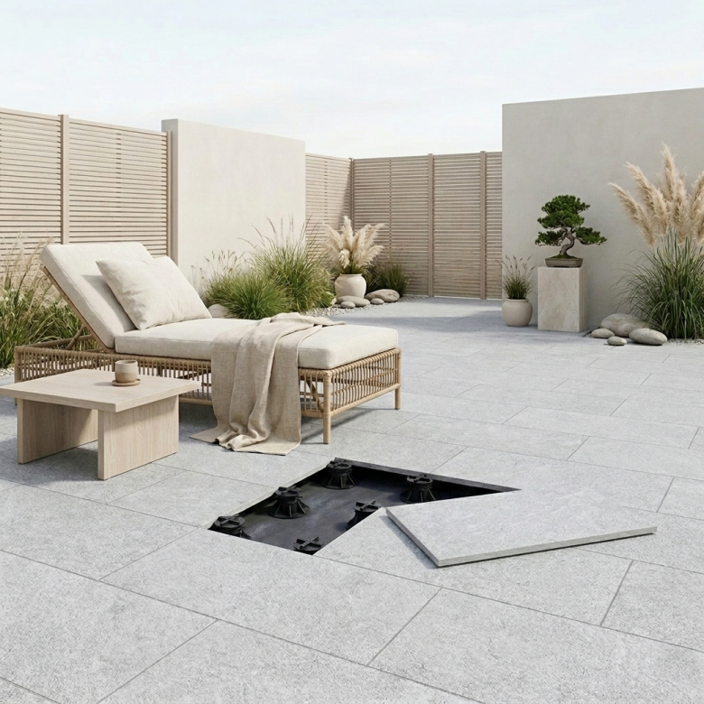 Dalle extérieur Zagori 2.0 pearl R11 60x120 cm
