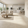 Carrelage sol effet Travertin Tivertino Naturel 60x60 cm