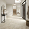 Carrelage sol effet Travertin Tivertino Naturel 60x120 cm
