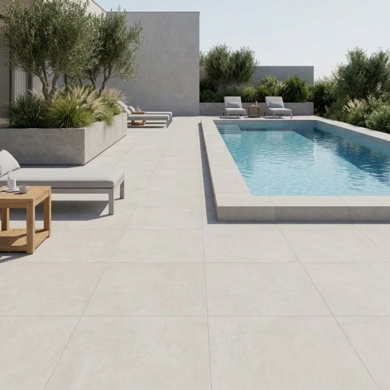 Dalle extérieur Doha 2.0 gris R11 60x60 cm