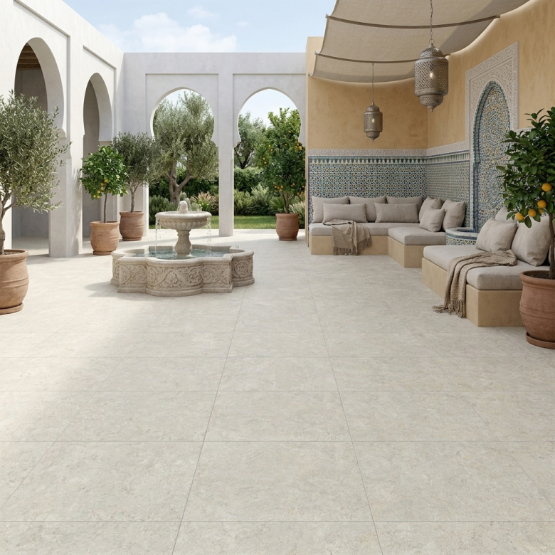 Dalle extérieur Sassari 2.0 naturel R11 60x60cm