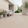 Carrelage sol extérieur effet bois Tree deck natural R11 22.5x90 cm