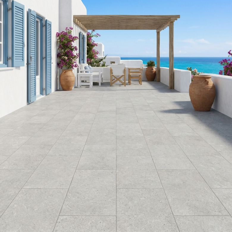Dalle extérieur Vittorio 2.0 gris R11 60x90 cm