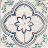 Carrelage sol effet carreaux de ciment Freesia Marcela 20x20 cm