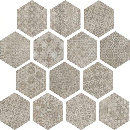 Carrelage sol hexagonal Anubis Orient 20x17,5 cm