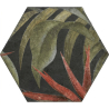 Carrelage sol et mur hexagonal Jungle decors aruba lava 23*27 cm