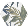 Carrelage sol et mur hexagonal Jungle decors aruba blanco 23*27 cm