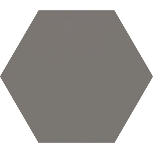 Carrelage sol hexagonal Bird grey 14x16 cm