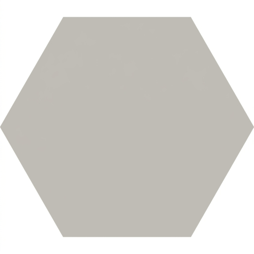 Carrelage sol hexagonal Bird taupe 14x16 cm