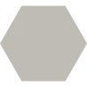 Carrelage sol hexagonal Bird taupe 14x16 cm
