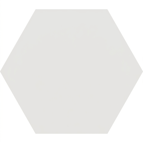 Carrelage sol hexagonal Bird white 14x16 cm
