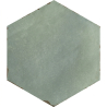 Carrelage sol hexagonal San Marin bleu 14x16 cm
