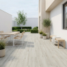 Carrelage sol extérieur effet bois Montréal Gris R10 23x120 cm