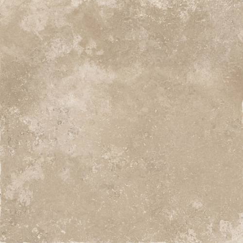 Carrelage sol effet pierre travertin Soleto terre 100x100 cm