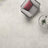 Carrelage sol effet béton XXL ivory 59,2*59,2 cm