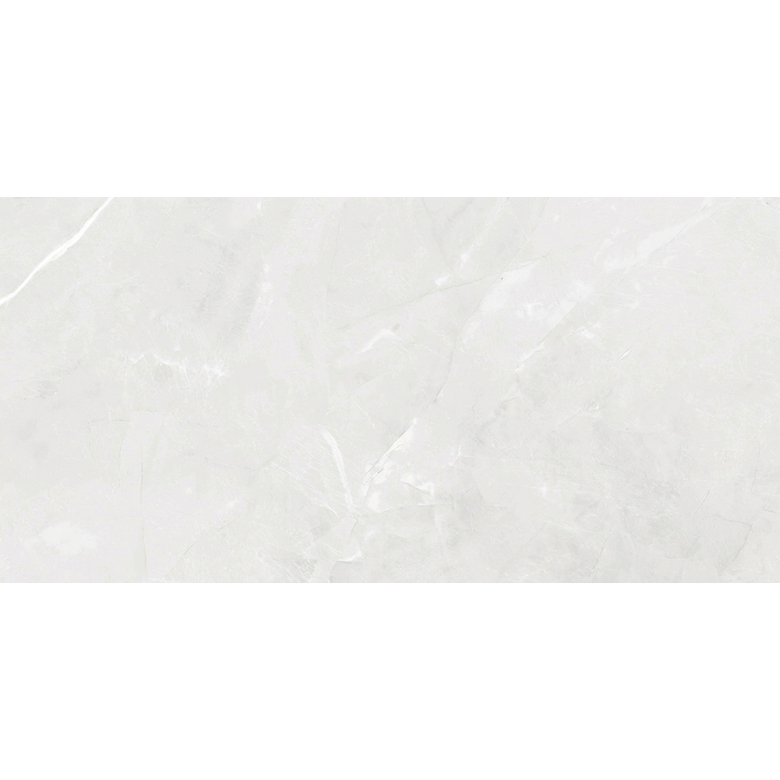 Carrelage sol poli Dune blanc 30x60 cm