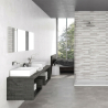 Carrelage sol effet béton Design glaciar 60*120 cm